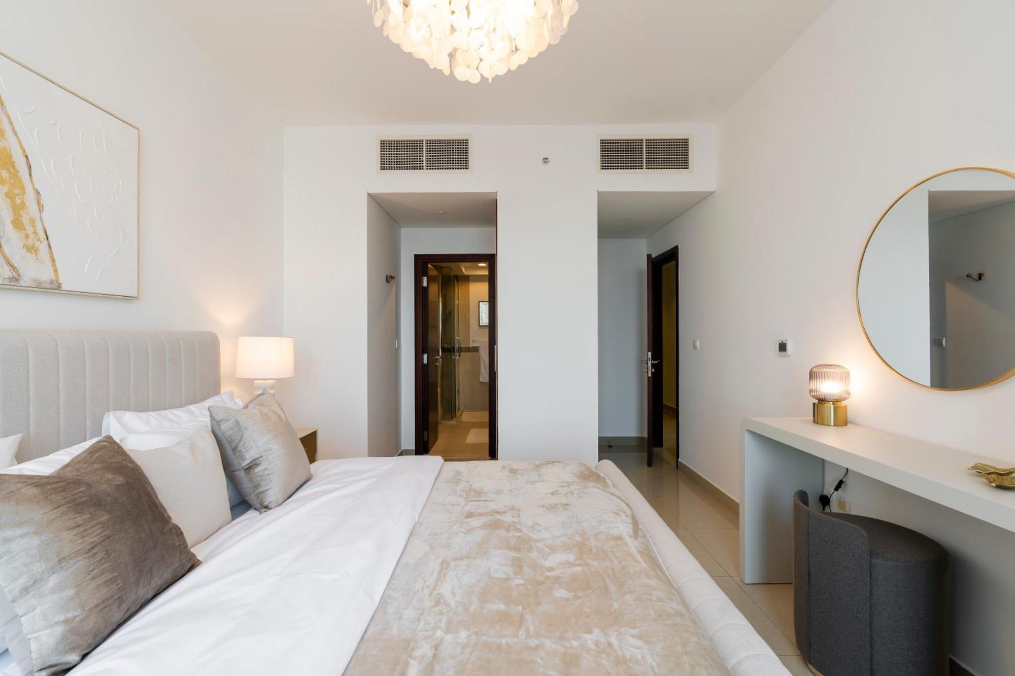Prestige Living 2Br With Full Burj Khalifa And Fountain View By Auberge Дубай Экстерьер фото