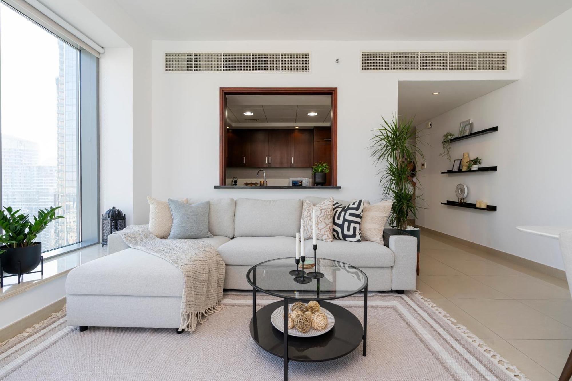 Prestige Living 2Br With Full Burj Khalifa And Fountain View By Auberge Дубай Экстерьер фото